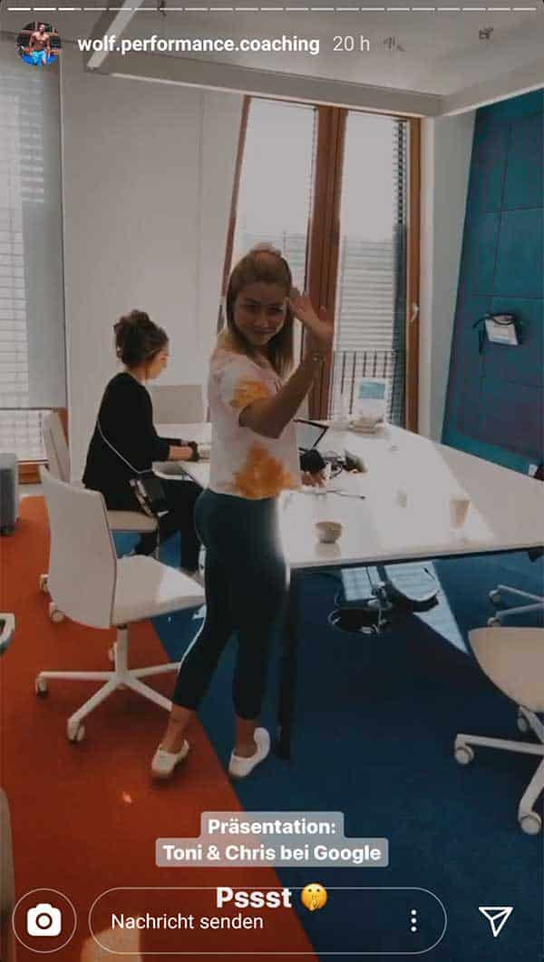 Antonia Elena bei Google München