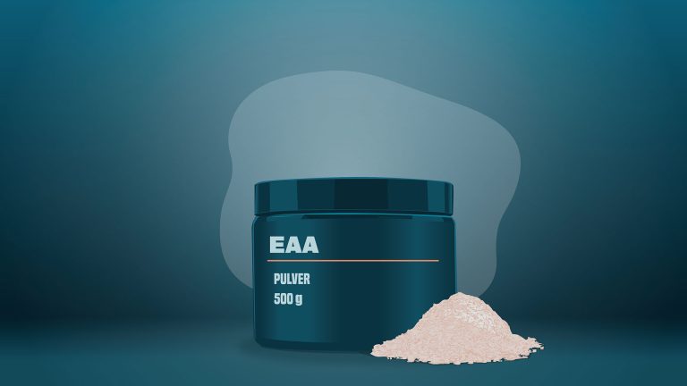 Nahrungsergänzungsmittel EAA Pulver (Supplement)