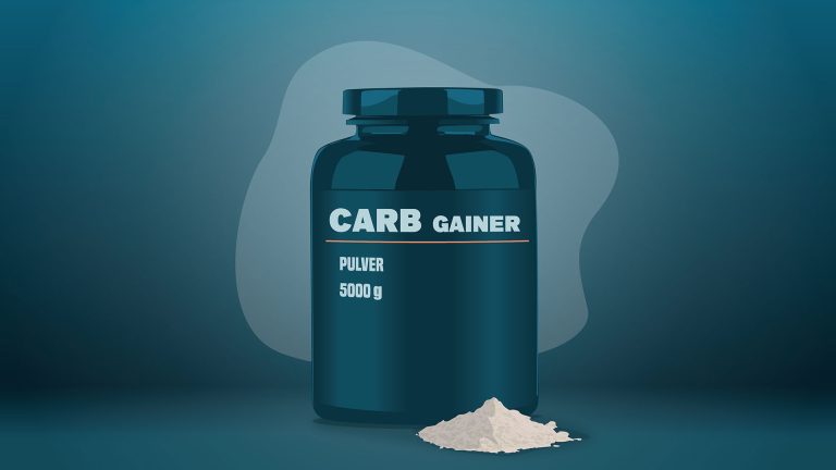 Nahrungsergänzungsmittel Carb Gainer Pulver (Supplement)