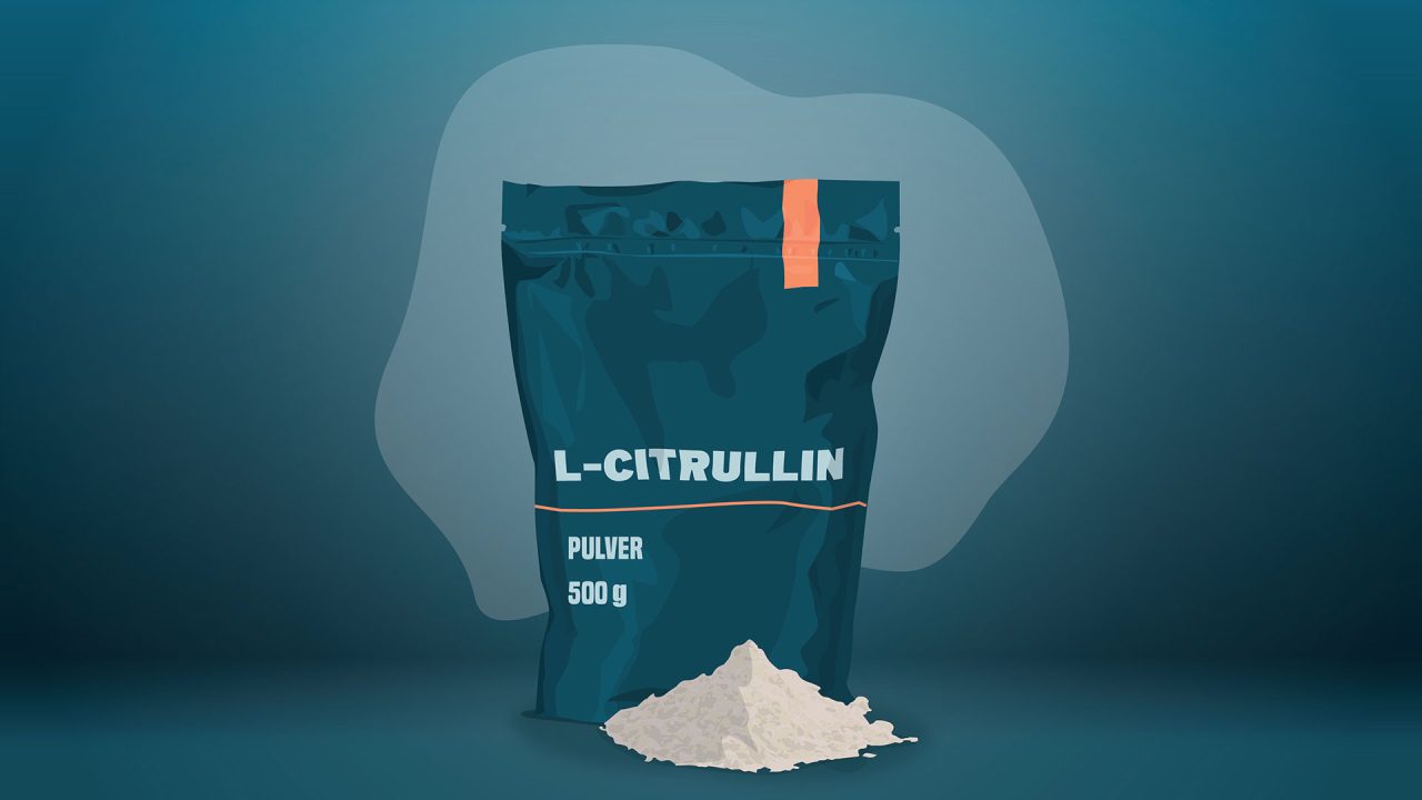 Nahrungsergänzungsmittel L-Citrullin Pulver (Supplement)