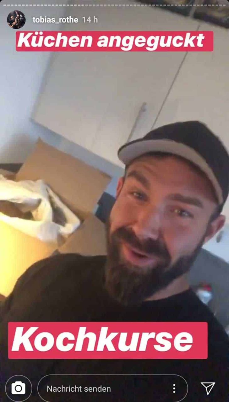 Instagram Story Tobias Rothe zum Thema Classic Kitchen