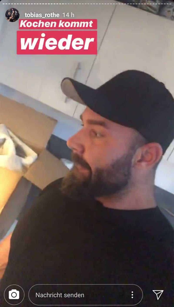 Instagram Story Tobias Rothe zum Thema Classic Kitchen